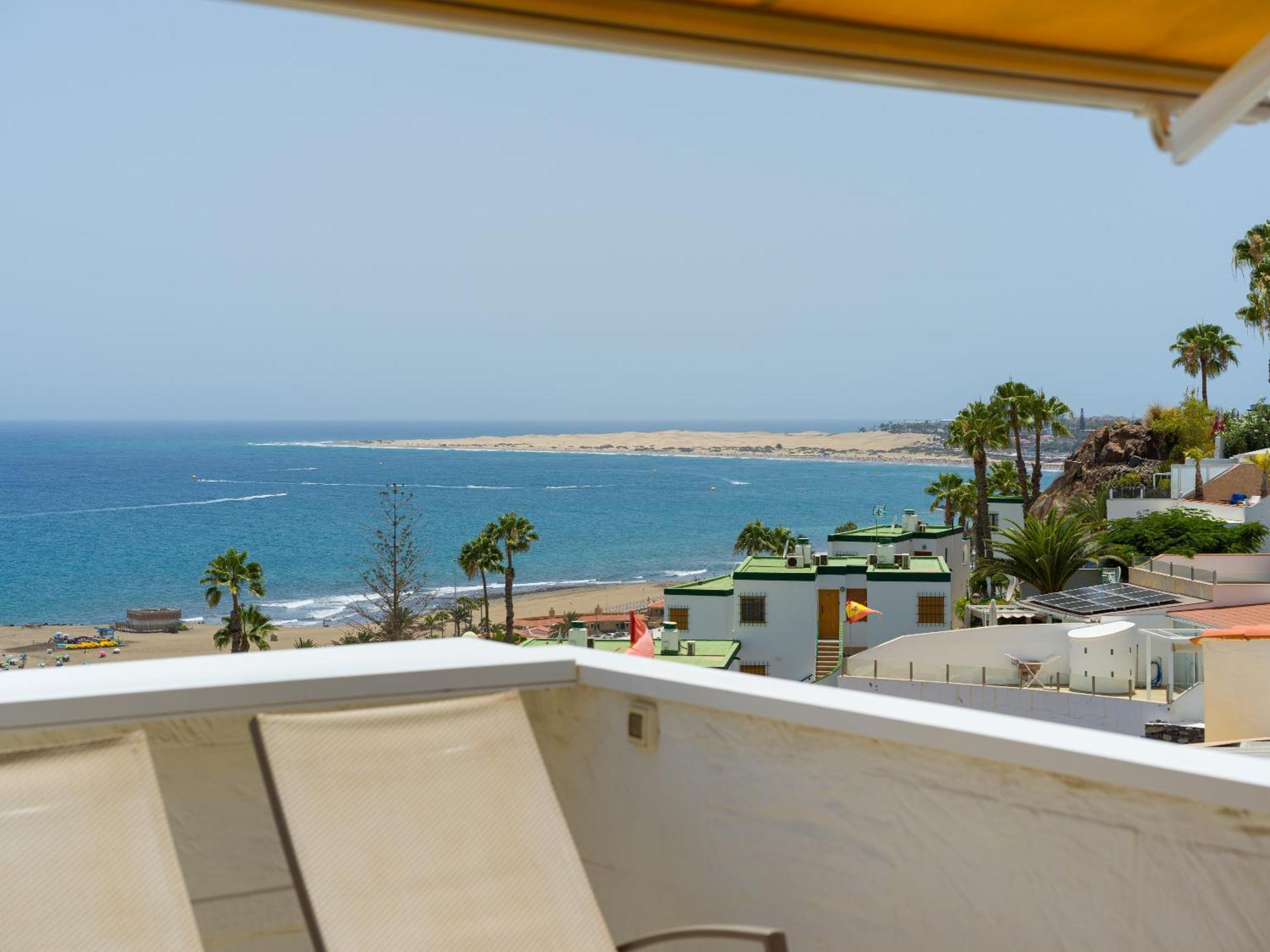 My Sea View Holiday Apartment Маспаломас Екстериор снимка